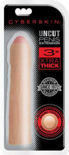 3" Xtra Uncut Transformer Penis Extension
