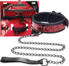Crimson Tied Collar With Leash