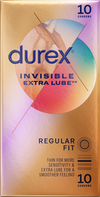 Invisible - Extra Lube 10's