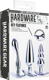 3 in 1 Metal Butt Plug Kit Set
