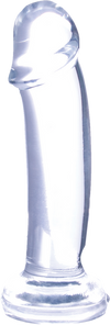 Intruder 4.5" Transparent Dildo