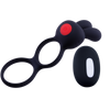 Cock & Scrotal Ornament with Clit Stimulator