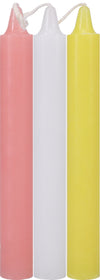 Japanese Drip Candles - 3 Pack Multi-colored