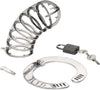 Stainless Steel Spiked Chastity Cage