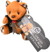 Gagged Teddy Bear Keychain