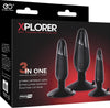 Xplorer Anal Training Butt Plug Kit