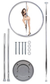 Fetish Fantasy Series Fantasy Dance Pole - Silver