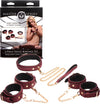 6 Piece Velvet Bondage Set