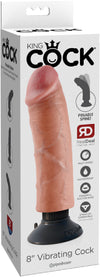 8" Vibrating Cock