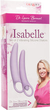 Isabelle Set Of 2 Vibrating Silicone Dilators