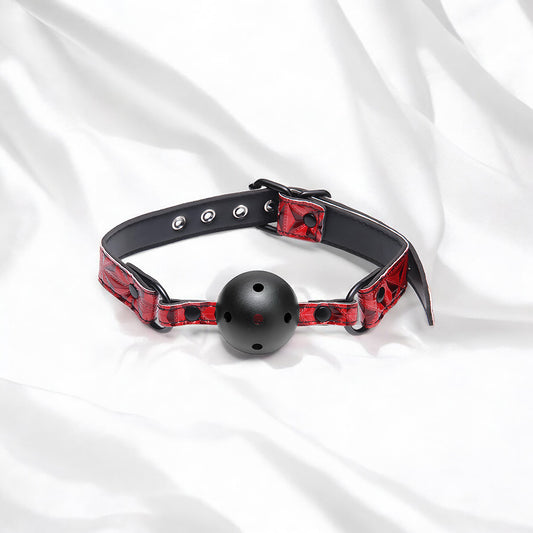 Crimson Tied Breathable Ball Gag