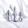 Butt Plug Metal Set 3 in 1