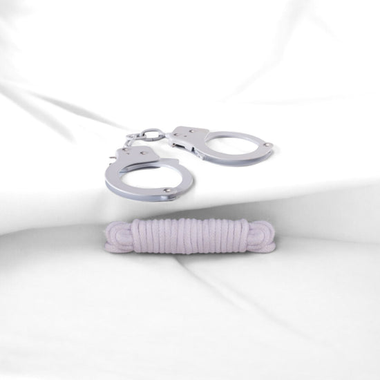 Metal Cuffs & Love Rope Kit Set