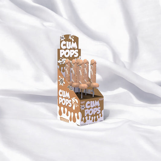 Cum Pops Milk Chocolate Display