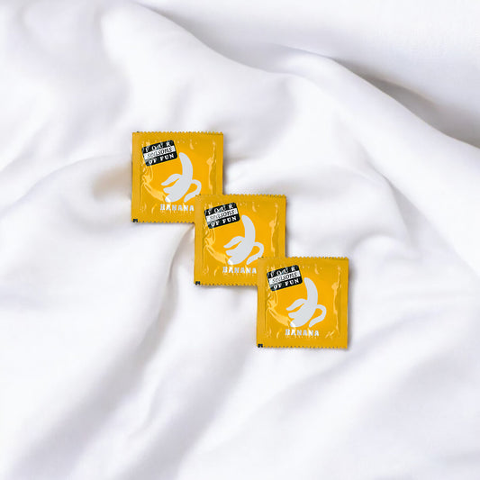 Four Seasons Condoms - Naked Yellow Banana