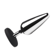 Butt Slut Metal & Silicone Butt Plug