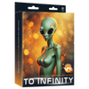 Inflatable 3-Breasted Alien Love Doll -