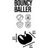 Bouncy Baller Inflatable Dildo