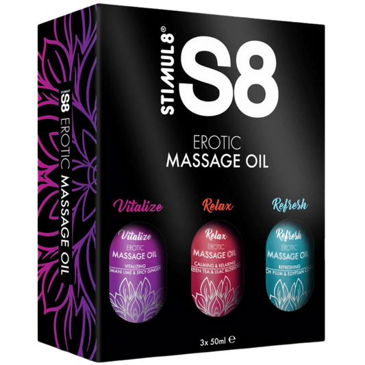 S8 Massage Oil Box
