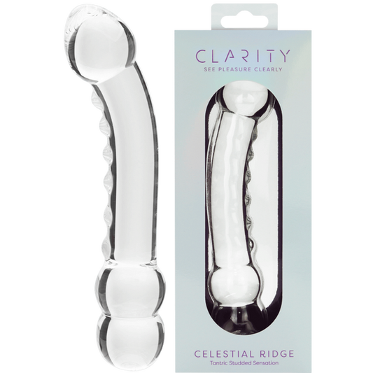 Glass Dildo - Celestial Ridge