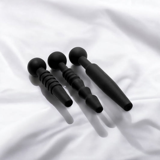 3 Piece Silicone Sounding Plug Set